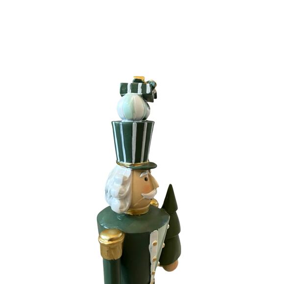 Balsam & Fir Green Gold NUTCRACKER Christmas SOLDIER Resin Figurine NEW - Picture 11 of 16
